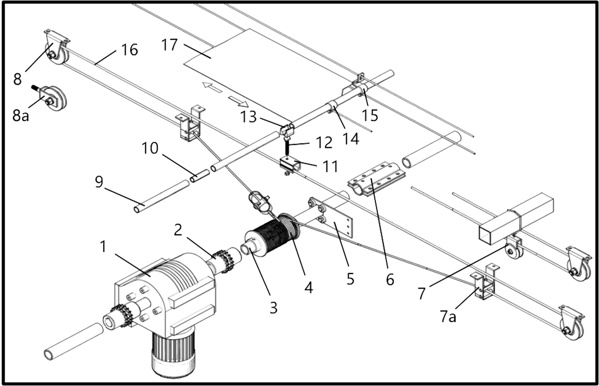 Steel Cable Driving System (Economic Type)