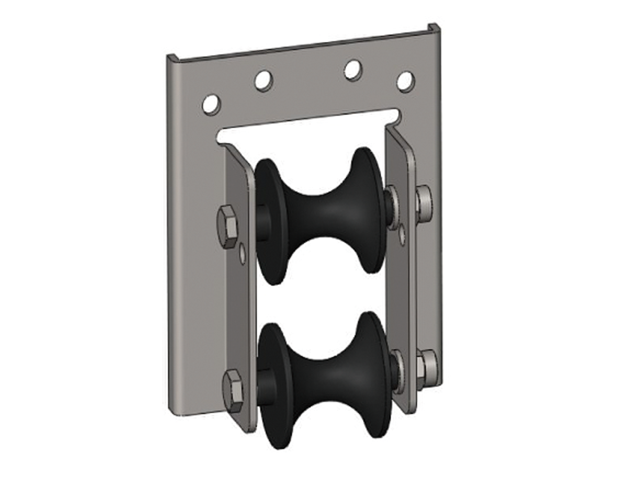 拉幕支撑滚轮（双轮型）